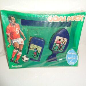 Boys Hair Care Kit, Comb, Hairbrush & Nailbrush Factory Sealed